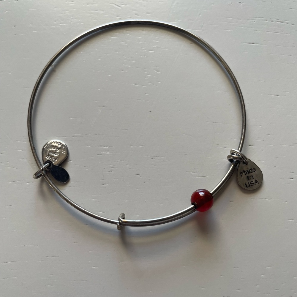 Alex and Ani Ruby bangle